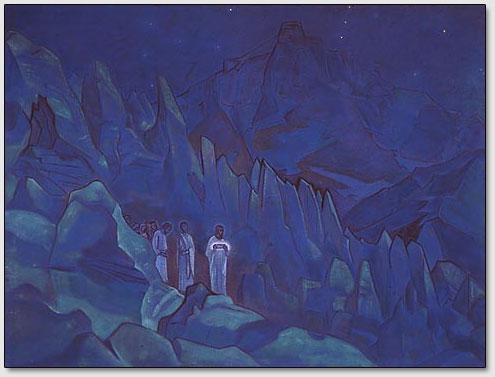 Verbrennung der Finsternis, N.K.Roerich, 1924