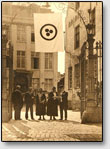 Делегаты второй ассамблеи Пакта Рериха, Брюгге, Бельгия, август, 1932 г.