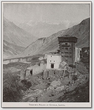 Такурский замок в Гундле, Лахул