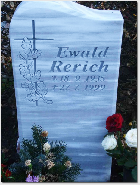 Фотография 30. Надгробный памятник, Эвальд Рерих (1935-1999),  г. Куксхафен, Нижняя Саксония, ФРГ.