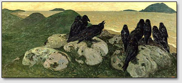Картина Н.К.Рериха "Зловещие", 1901 г.